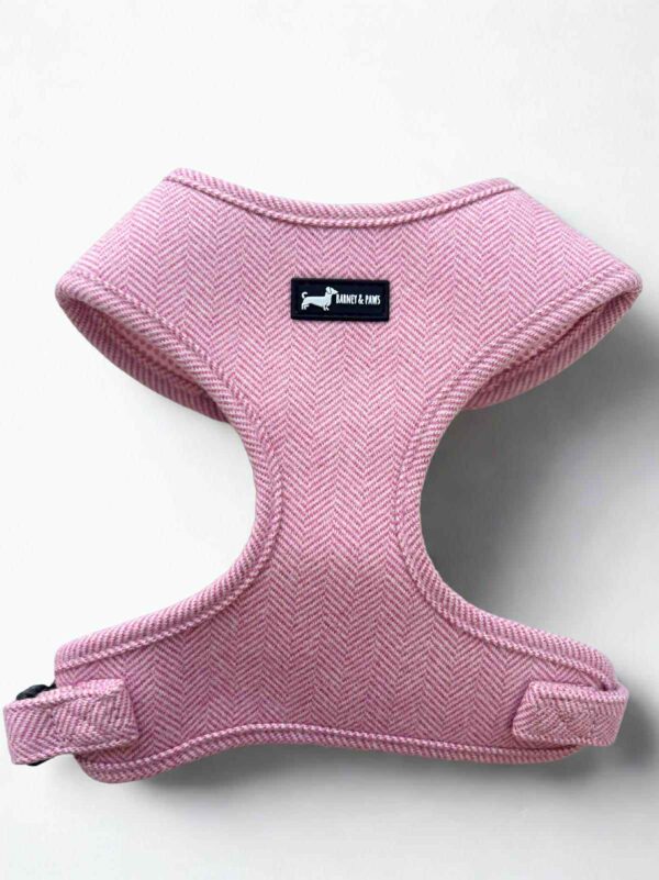 Herringbone Rose Adjustable Neck Harness