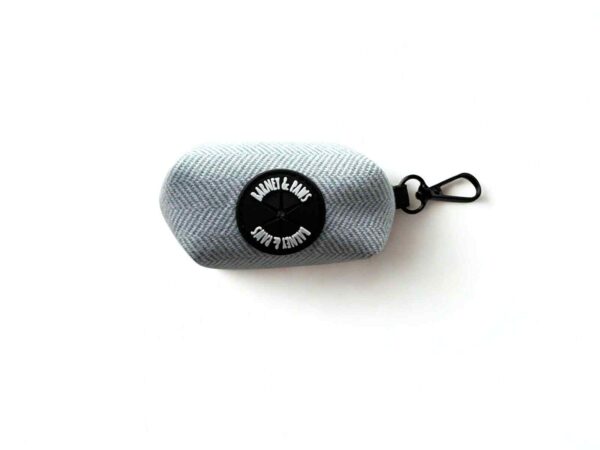 Herringbone Frost Poobag Holder