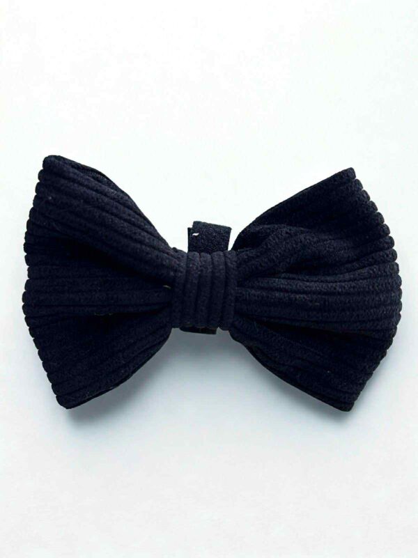 Midnight Cord Bow Tie