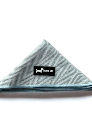 Herringbone Frost Bandana