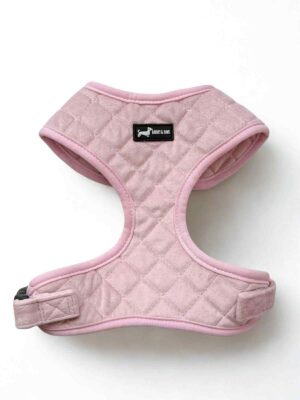 Velvet Pink Adjustable Neck Harness