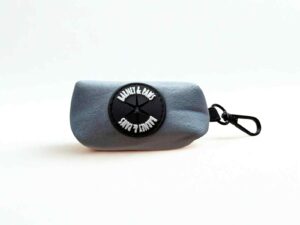 Lilac Blue Stitch Poobag Holder