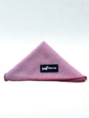 Herringbone Rose Bandana