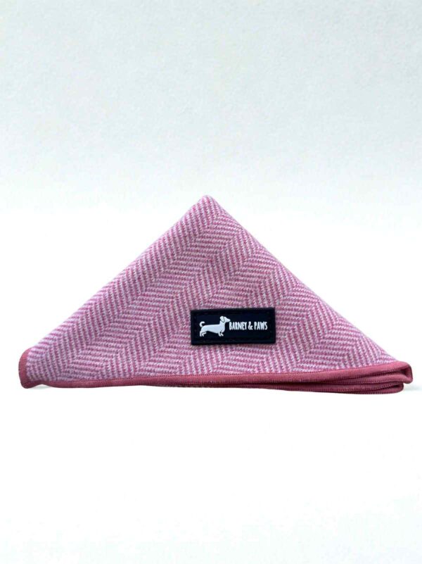 Herringbone Rose Bandana