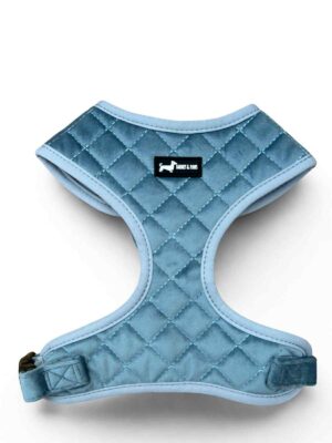 Lilac Blue Stitch Adjustable Neck Harness
